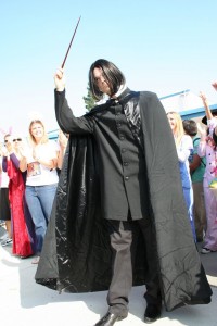 My contest-winning "Snape" costume.